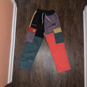 Patchwork Corduroy pants